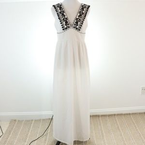 Jcrew Maxi with Pom Pom Trim